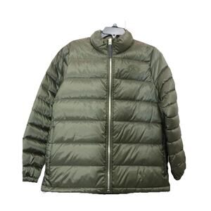 Burberry London coat puffer military kahki Puffer Down Mineral $750 Medium